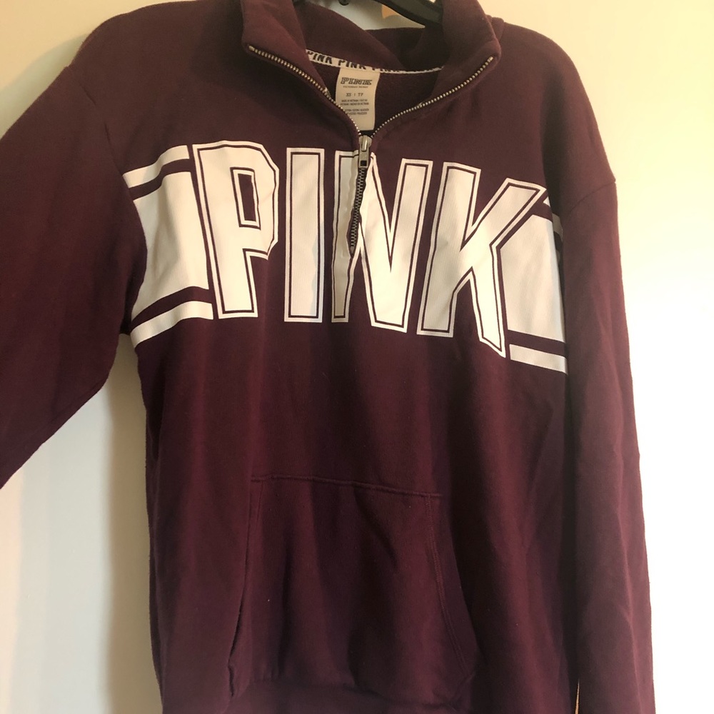 PINK quarter zip